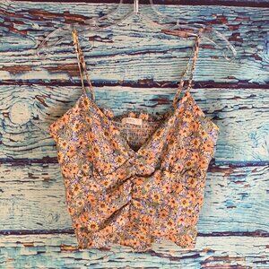 Active USA Floral Tank Top (see note in description)